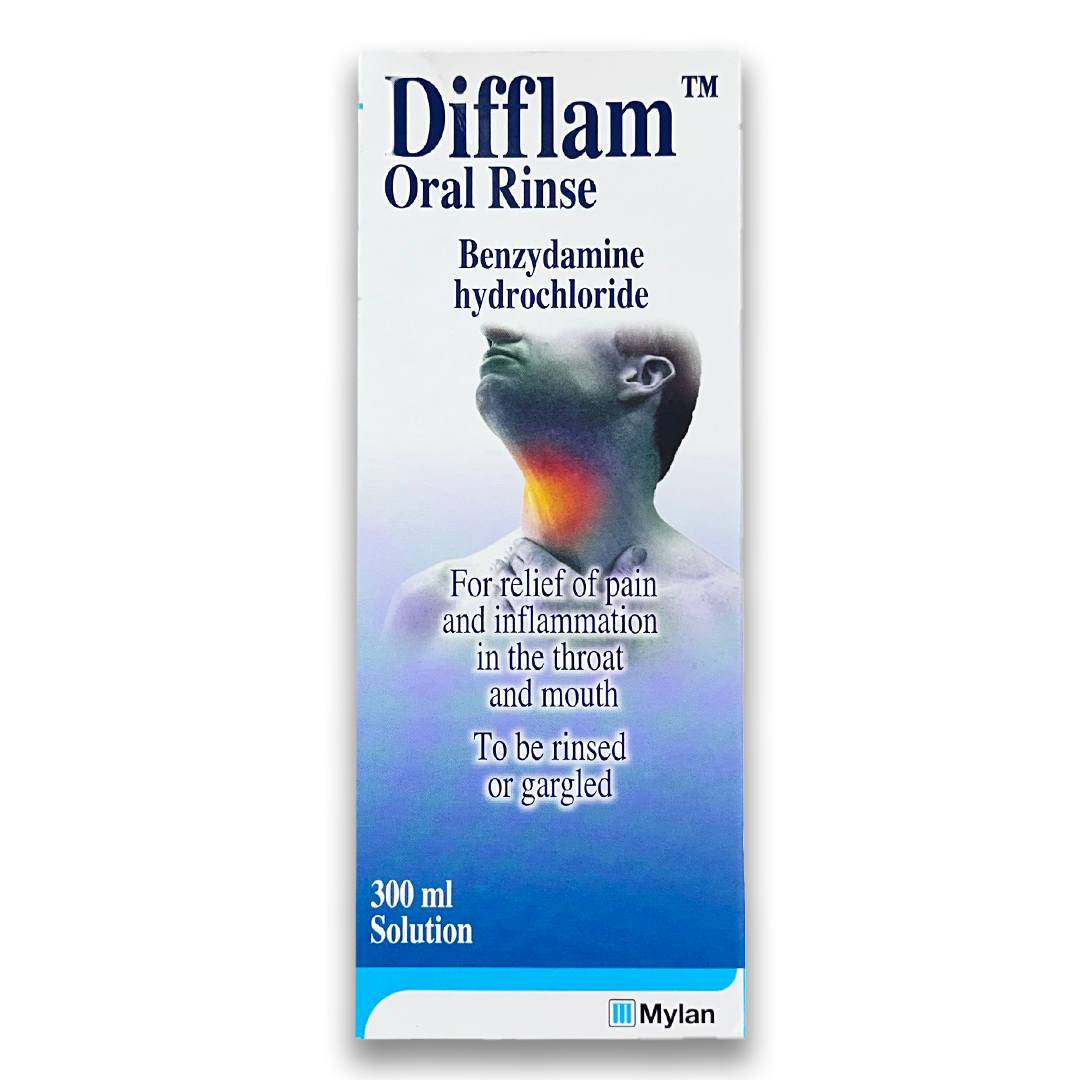 Solution de rinçage oral Difflam à 0,15 %