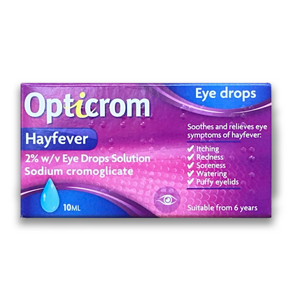 Opticrom 2% w/v Hay ever Eye Drops