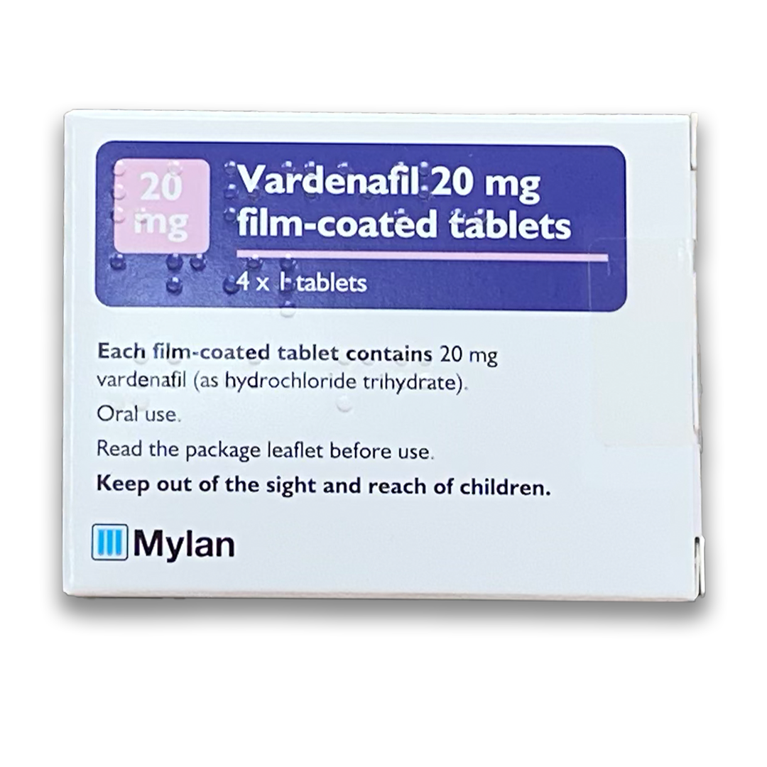 Vardenafil (Generic) - Film coated tablets