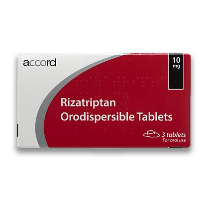 Comprimés de rizatriptan 10mg