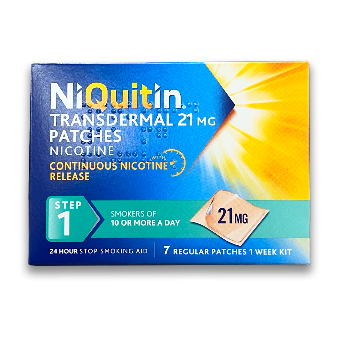 Patchs transdermiques à la nicotine NiQuitin