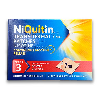 Patchs transdermiques à la nicotine NiQuitin