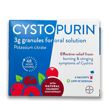 Cystopurin 3g Granules pour solution buvable (soulagement de la cystite)