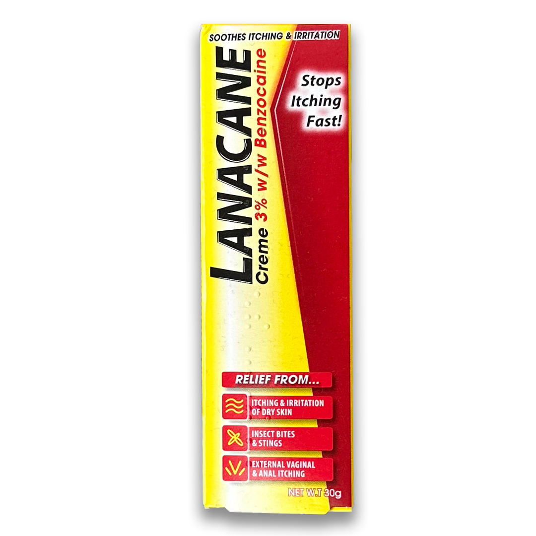 Lanacane 3% Benzocaine Cream