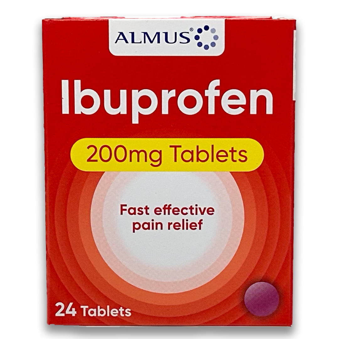 Comprimés d'ibuprofène 200mg