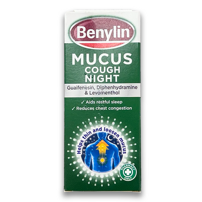 Benylin Mucus Cough Night Syrup