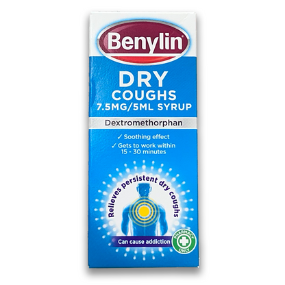 Benylin Toux Sèche 7,5mg/5ml Sirop