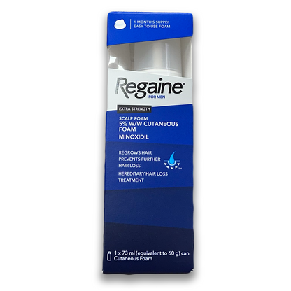 Regaine for Men Extra Strength Foam 5%