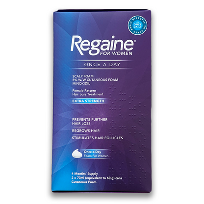 Regaine for Women 5% Mousse Cuir Chevelu