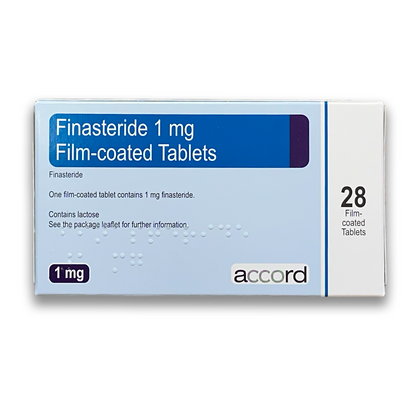 Comprimés de finastéride 1 mg