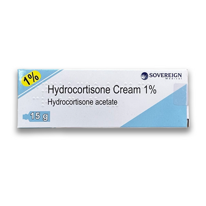 Hydrocortisone 1% w/w Cream - (Brand May Vary)