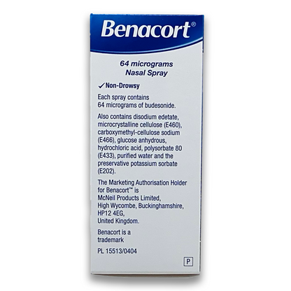 Benacort 64mcg Spray Nasal