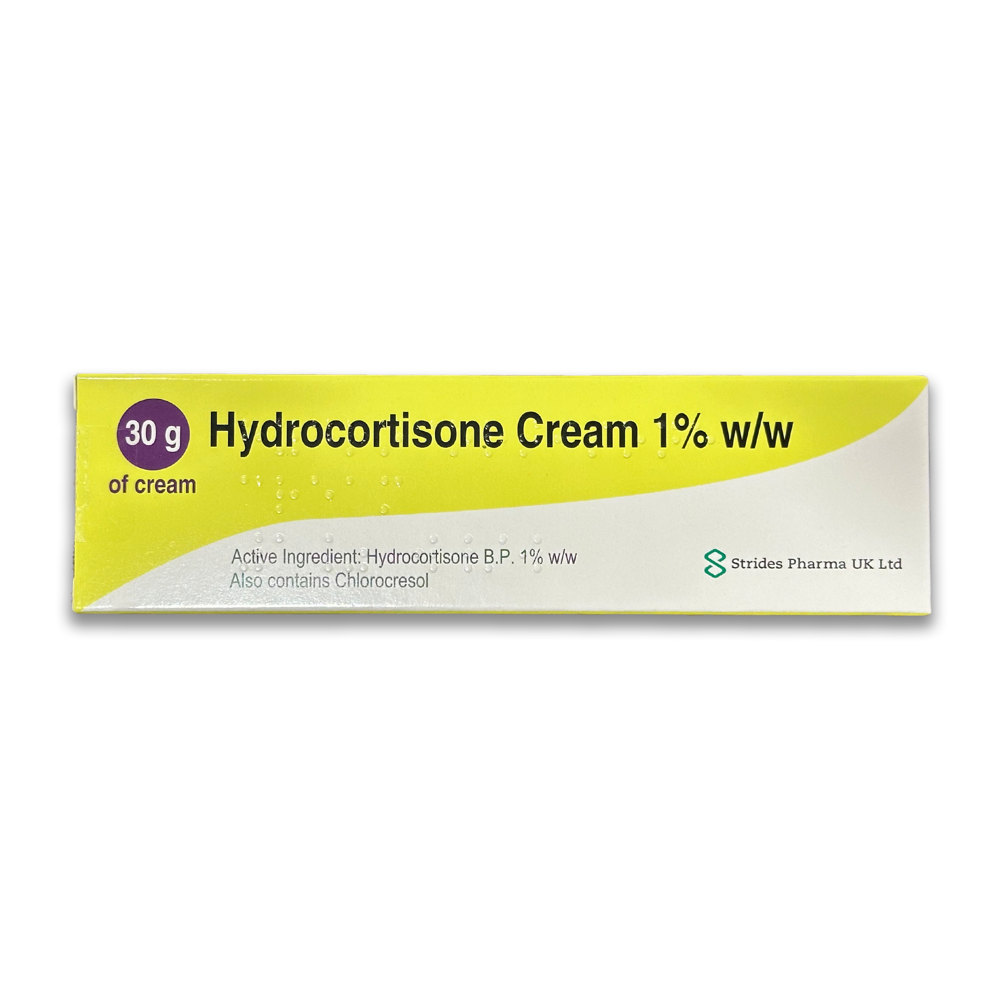 Crème d'hydrocortisone 1 % p/p – 15 g (la marque peut varier)