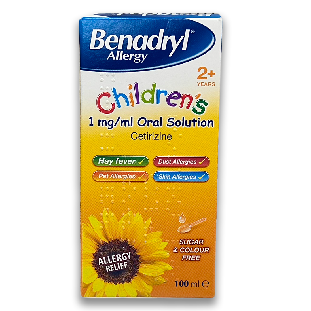 Benadryl Allergie Enfant 1mg/ml Solution Buvable