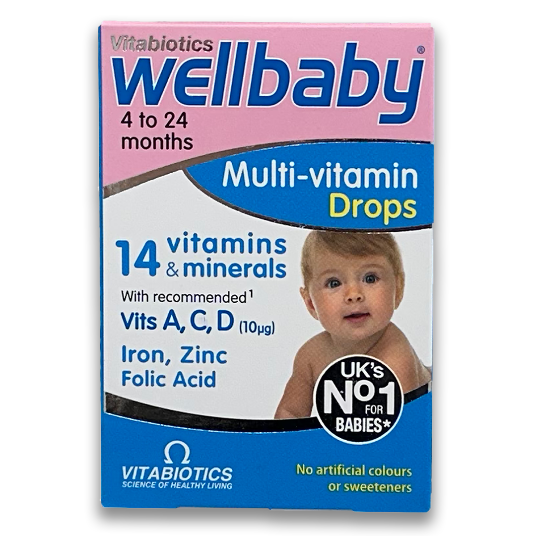 Wellbaby Multi-vitamin Drops (4 to 24 months)